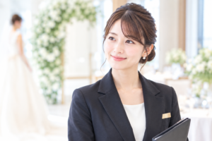 ウェディングプランナーの髪型