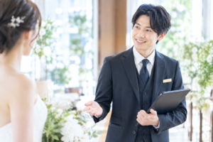 男性ウェディングプランナー